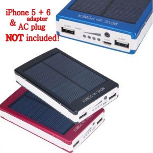 Cheap Chip סוללות חיצוניות 30000mAh Dual USB Portable Solar Battery Charger Power Bank For Cell Phone USA