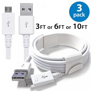 Cheap Chip מטענים וכבלים 3x OEM MICRO USB FAST CHARGING CABLE CORD SYNC FOR ANDROID CELL PHONE 3FT 6 10FT