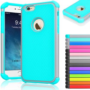 Cheap Chip מגנים Rugged Rubber Hard Shockproof Cover Case for iPhone 8 7 6 6s 4.7" /  5.5" Plus