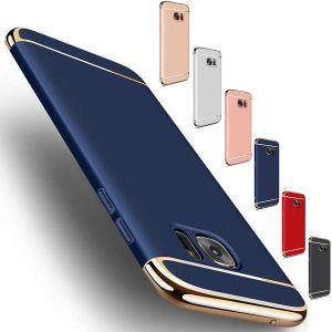 Cheap Chip מגנים Luxury Ultra-Thin Electroplate Hard Back Case Cover For Samsung Galaxy Phones