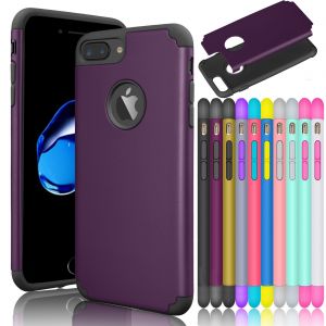 Cheap Chip מגנים Case For iPhone X 7 8 6S Plus Hybrid Shockproof Rugged Rubber Luxury Cover