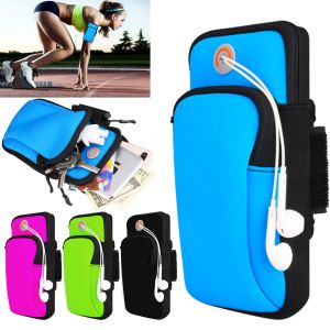 Cheap Chip מגנים Sports Armband Running Jogging Gym Arm Band Pouch Holder Bag Case For Cell Phone