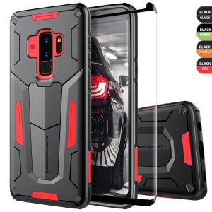 Cheap Chip מגנים For Samsung Galaxy Note 9 8/S9/S8/Plus Defender Phone Case+Black Tempered Glass