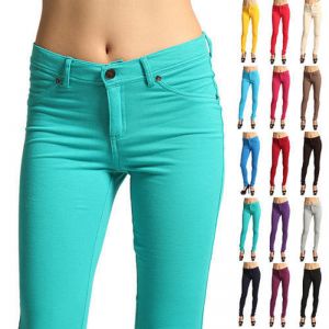 Cheap Chip לאישה Fashion Women&#039;s Casual Skinny Leg Jeggings Pencil Pants Stretchy Jeans Trousers