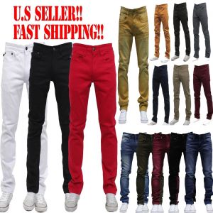 Cheap Chip לגבר MEN Jeans Slim STRETCH FIT SLIM FIT Trousers Casual Pants SKINNY AKADEMIKS STYLE