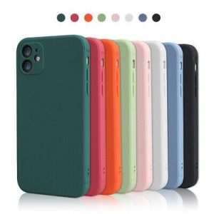 Case For iPhone 15 14 13 11 12 Pro Max Plus XS 8 7 SE Shockproof Silicone Cover