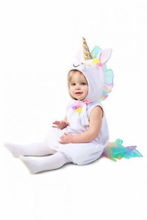 Cheap Chip תחפושות לתינוקות  Pastel Unicorn Bubble Child Baby Toddler Infant Newborn Girls Costume NEW