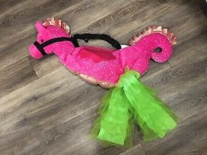 Cheap Chip תחפושות לתינוקות  Unicorn Toddler Girls Halloween Costume Pink Green Metallic 3t-4t