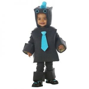 Cheap Chip תחפושות לתינוקות  Toddler Robot Costume Funny Halloween Fancy Dress