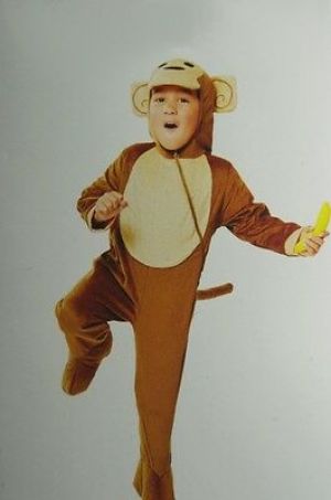 Cheap Chip תחפושות לתינוקות  Infant Toddler Monkey Halloween Costume Outfit 12 24 Months Banana Funny NEW