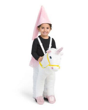 Cheap Chip תחפושות לתינוקות  Toddler Plush Unicorn Party Step-In Girl Costume