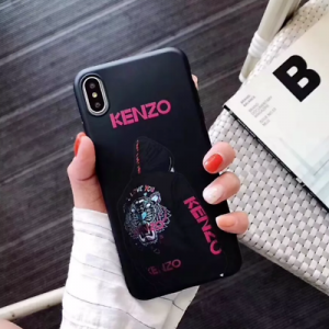 Cheap Chip מגנים  UK Seller Kenzo Logo Hoodie Hard Silicone Case iPhone X XS Max XR In Gift Box