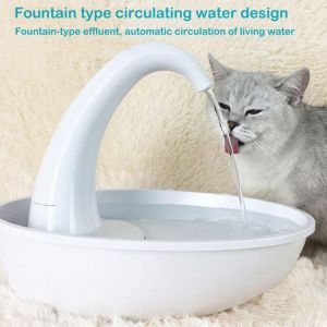 Cheap Chip לכלב Automatic Cat Water Fountain 2.34L Electric Water Fountain Dog Cat Pet Drinker Bowl Pet Cat Drinking Fountain Dispenser