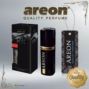 Cheap Chip אביזרי פנים לרכב Areon Luxury Car Perfume Long Lasting Air Freshener TOP QUALITY - GOLD 50ml NEW