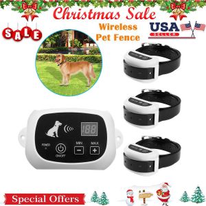 Cheap Chip לכלב Wireless Electric Dog Pet Fence Containment System Transmitter Collar Waterproof