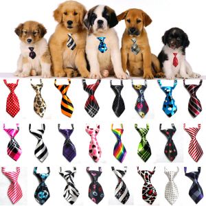 Cheap Chip לכלב LOT 5/ 100 pcs Dog Cat Yorkie Pet Puppy Toy Grooming Collar Bow Tie Clothes 
