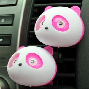Cheap Chip ניקיון, אסטטיקה ובישום Cute Clip Panda Auto Car Air Freshener Perfume Diffuser for Car Home Fragrances