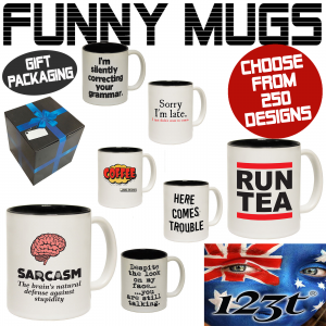 Cheap Chip אביזרי נוי וגאדג׳טים Funny Mugs Novelty Mug - Perfect Birthday Work Office Cup Gifts - GIFT BOXED