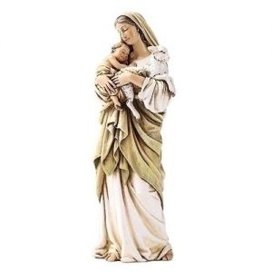 Cheap Chip אביזרי נוי וגאדג׳טים SALE! New 6" Madonna & Child w/ Lamb Statue Figurine Catholic Gift Mother Mary 