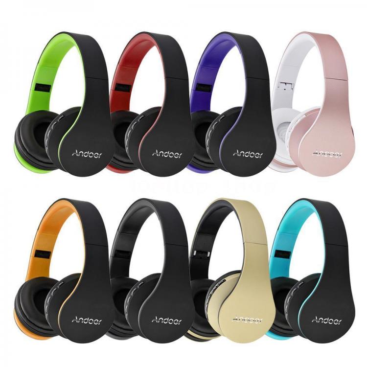 Cheap Chip אוזניות Bluetooth Wireless Headset Stereo Headphone Earphone Handfree Mic TF/FM Radio
