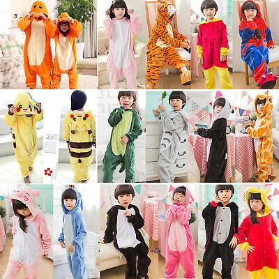 Cheap Chip תחפושות לתינוקות  Kids Unicorn Kigurumi Animal Cosplay Costume Girls Boys Pajamas Sleepwear Xmas